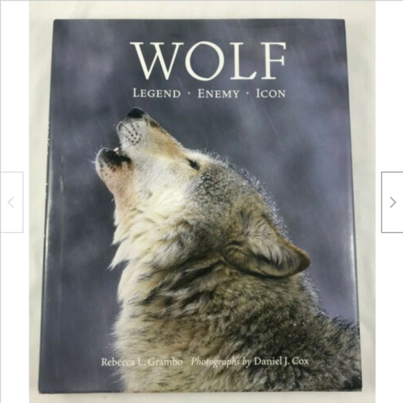 WOLF Legend Enemy Icon Hardcover Coffee Table Book R. Grambo Daniel Cox 2005 - Picture 2 of 11